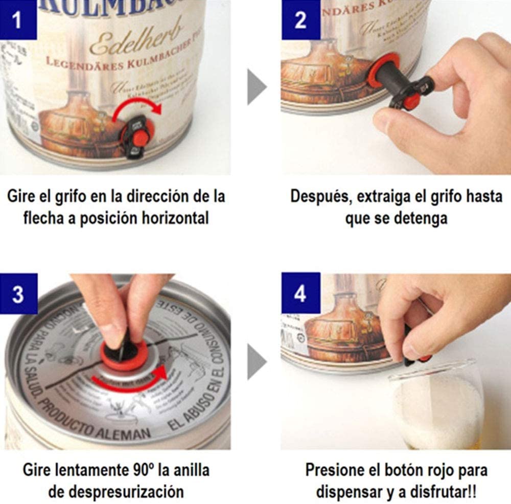 dispensador de cerveza para barril